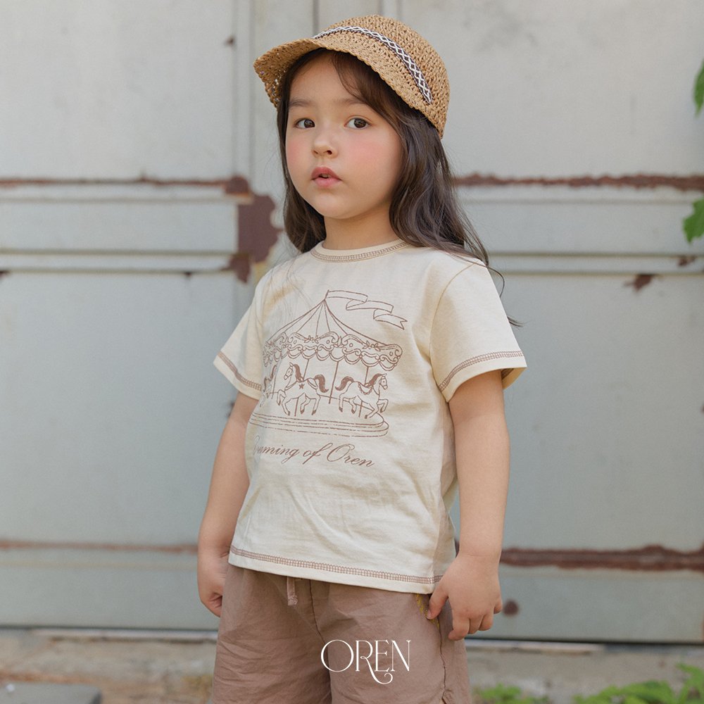 Dreaming Carousel T-shirt-OREN-4-36