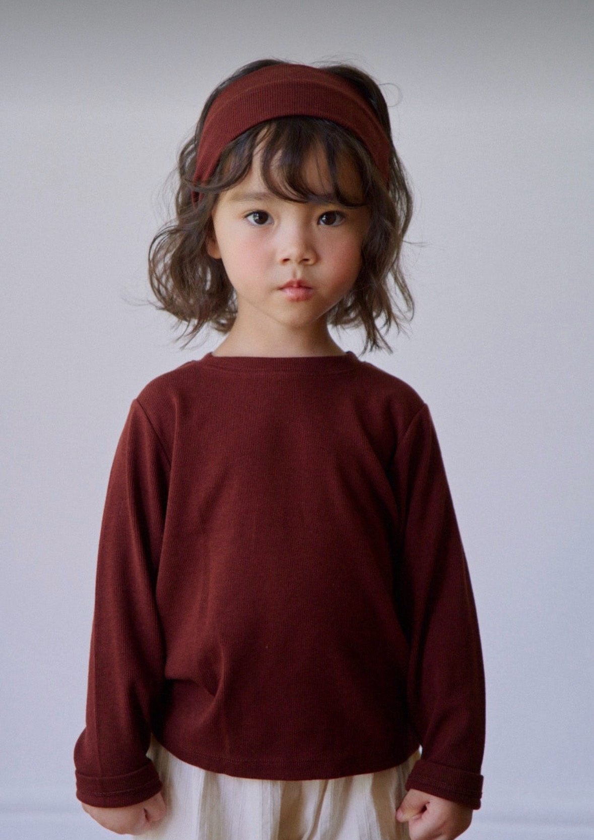 Ribbed Basic Tee-ko and ko-18