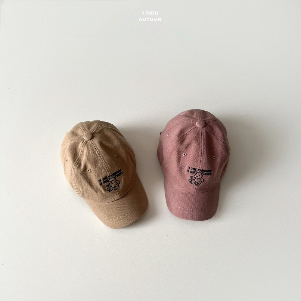 Kuku Bear Ball Cap-LINDO-40