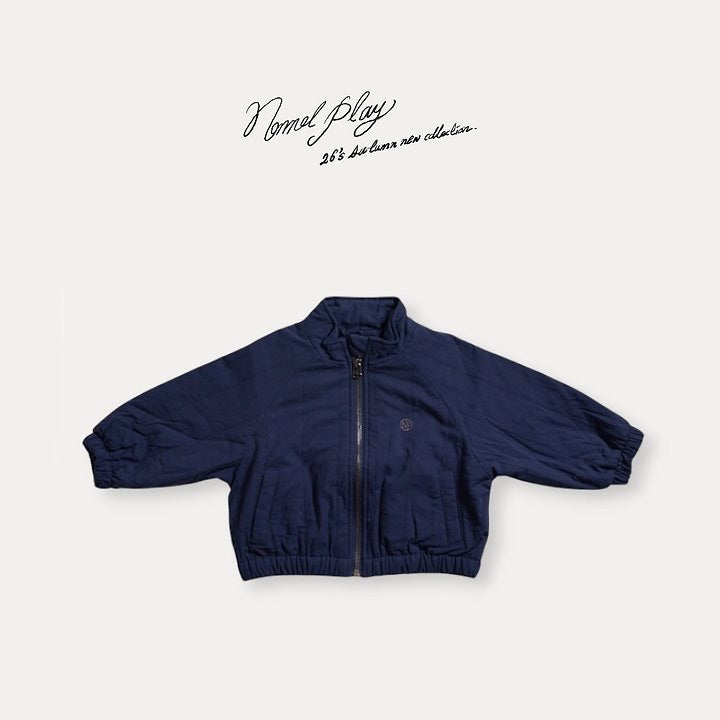 Quilted Zip-up Jacket-normalplay-029