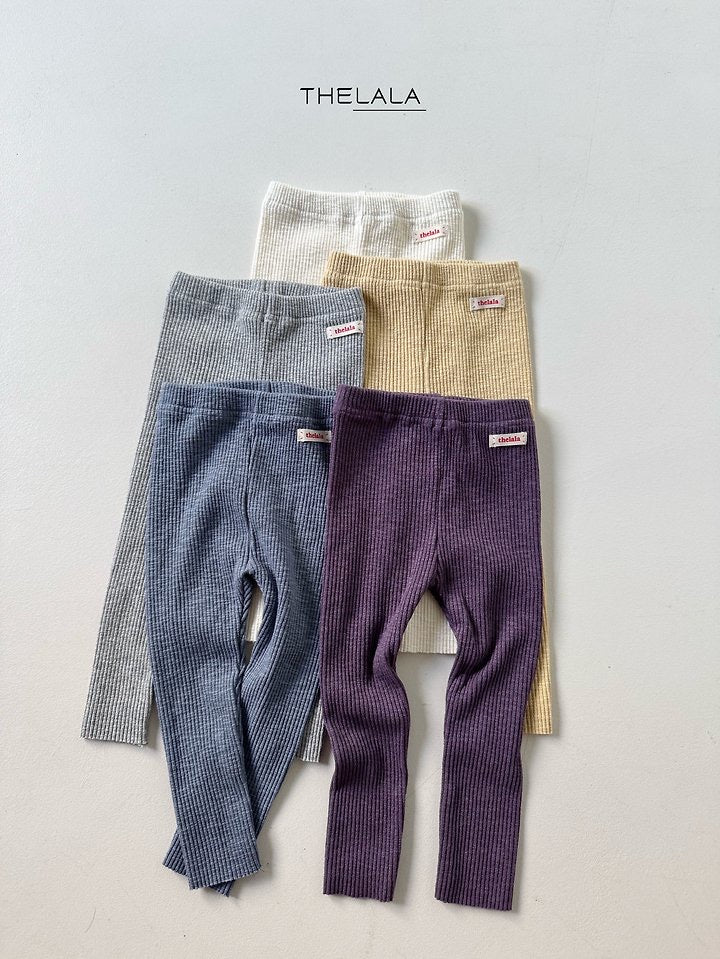 Stretchy Ribbed Leggings-thelala-27