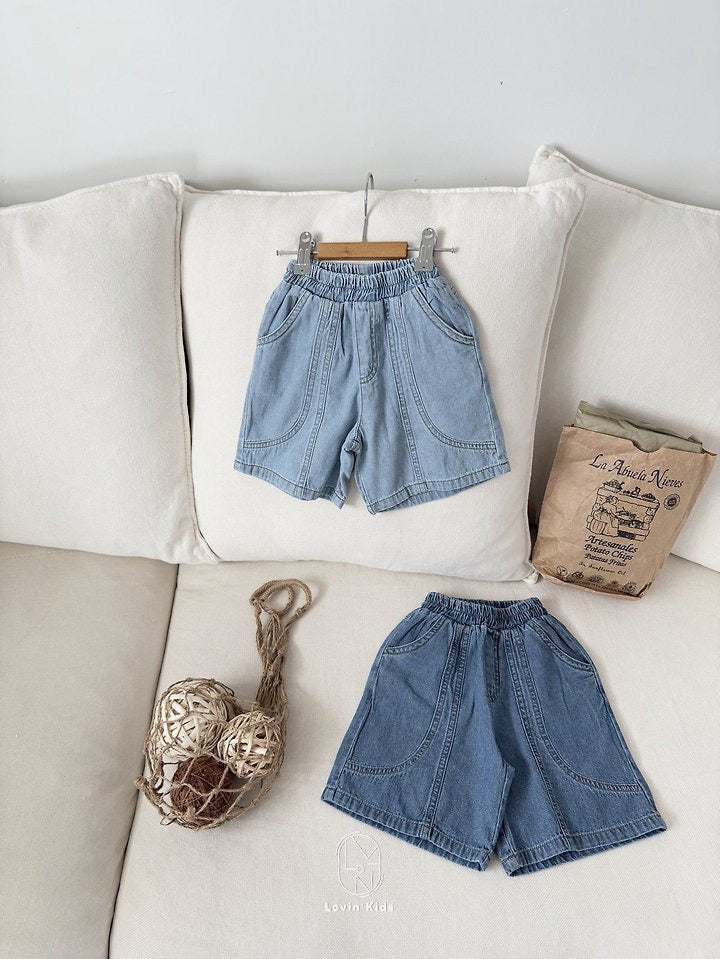 Double Seam Bermuda Pants / lovin -15
