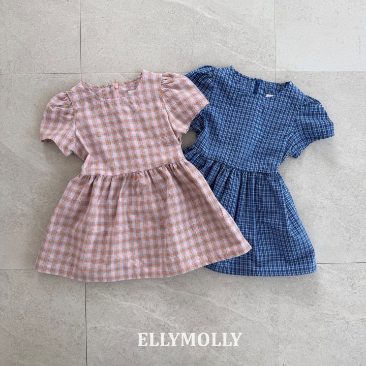mellow check dress-ELLYMOLLY-14