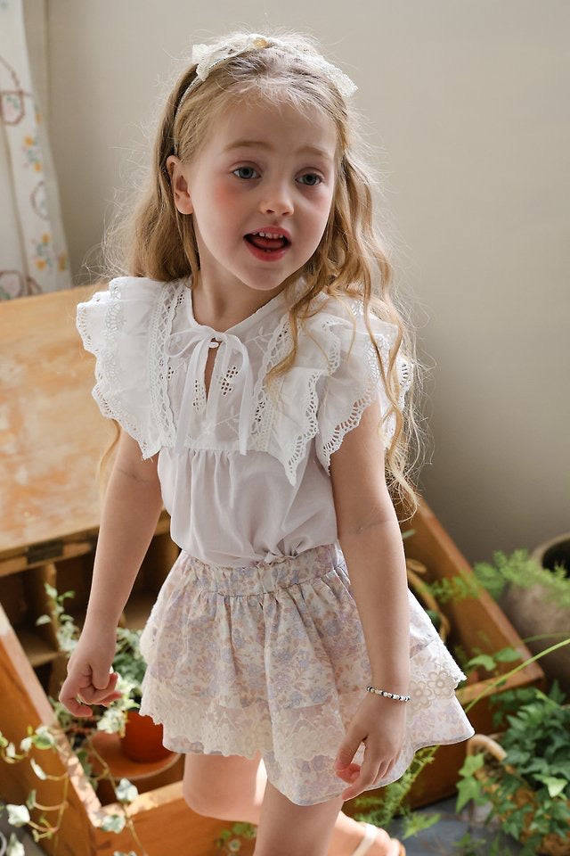 Bianco blouse - FLO/3-18