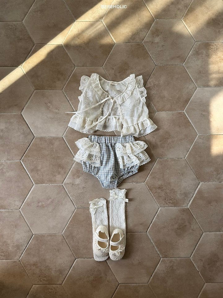 sage check bloomer / bebeholic -58