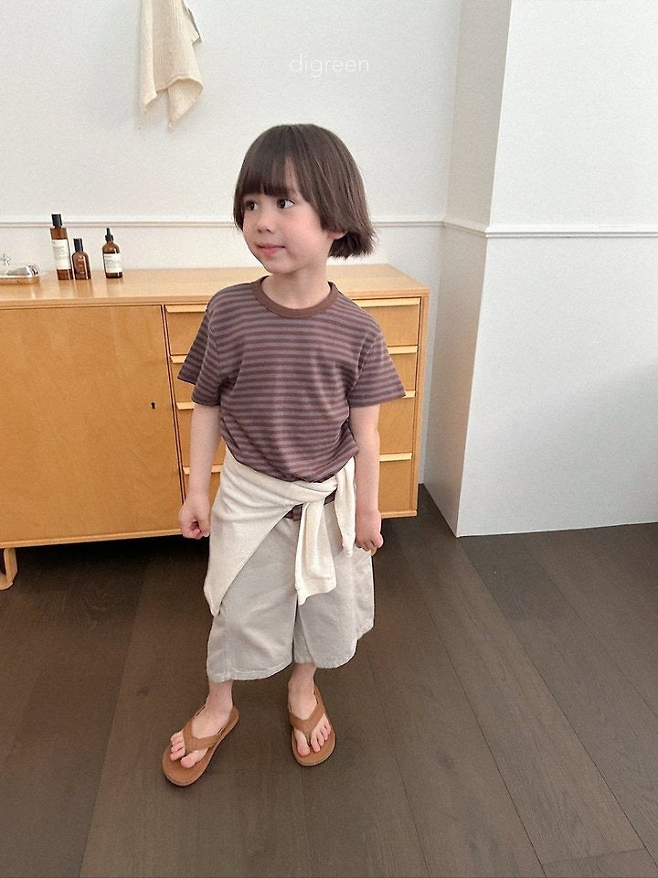 Camel stripe tee-digreen-35