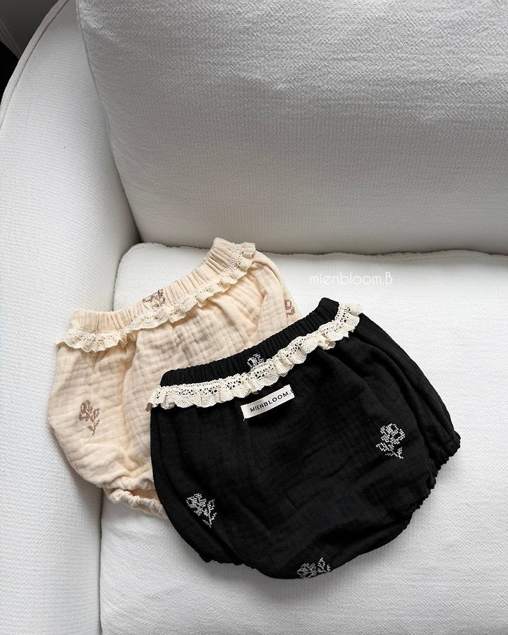Rose Embroidery Bloomers-mienbloom.B-22