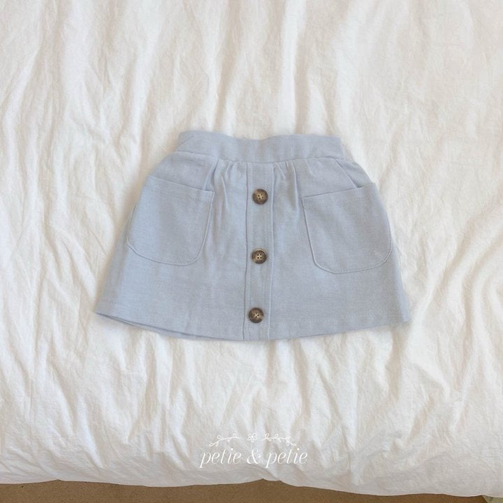 Button Skirt - petit & petit - 48