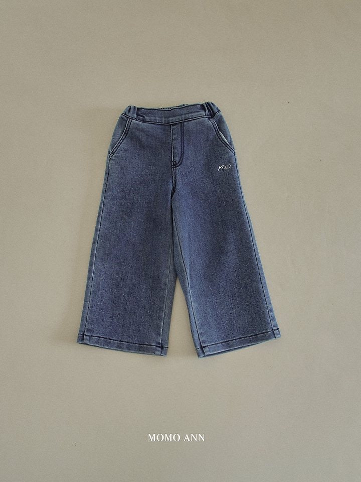 Wool Denim Pants- momoann-19