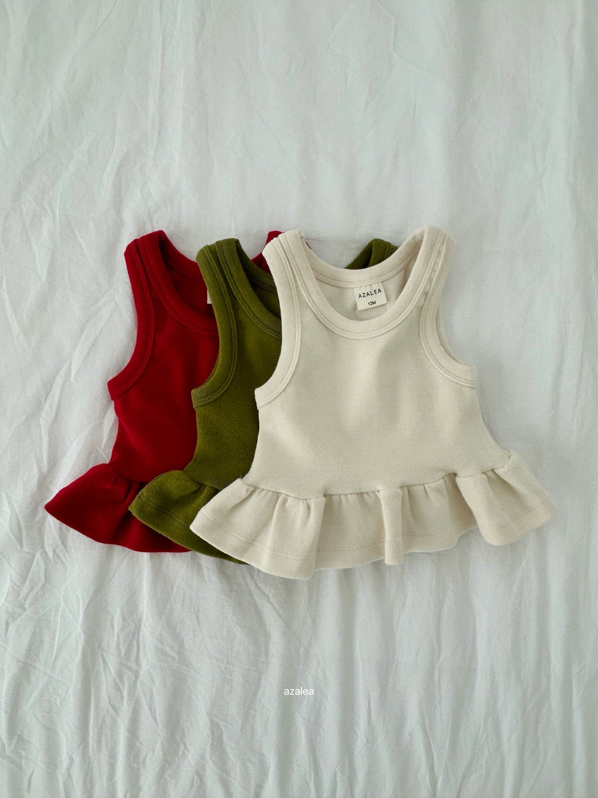Peach Frill Tank Top-azalea-22