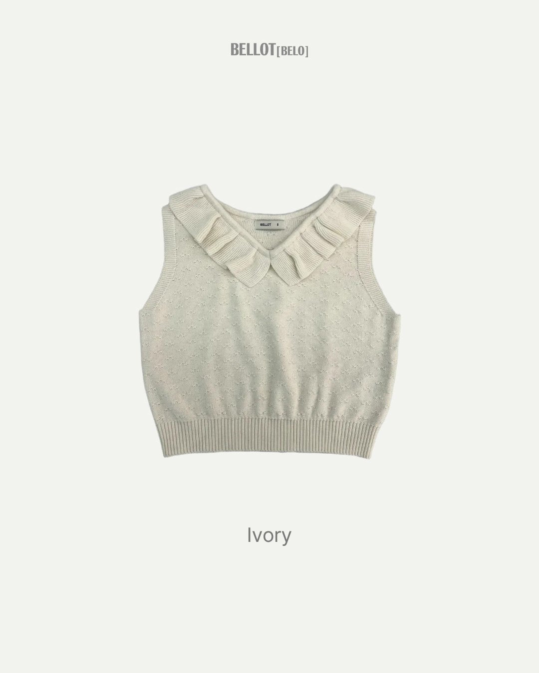 Rosy Frill Sleeveless-BELLOT-6