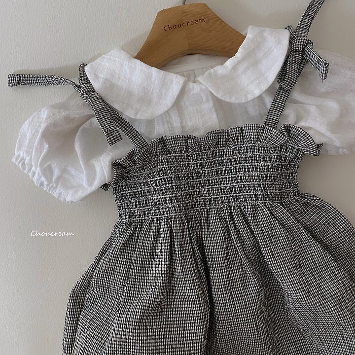Check Smock Suit-choucream-18