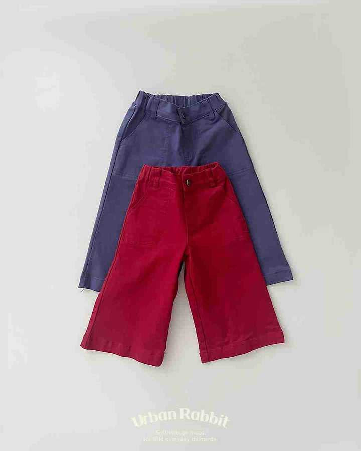 Color Wide Span Pants-urban rabit-12