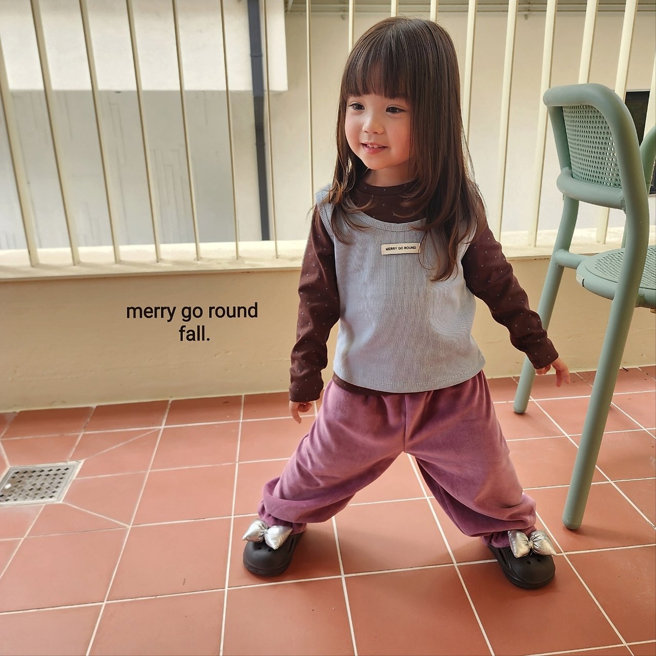 Kinder Vest Set-merry go round-32