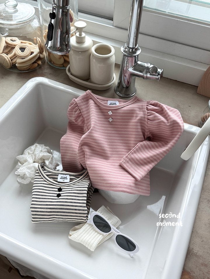 Puff Stripe Tee-second moment-38