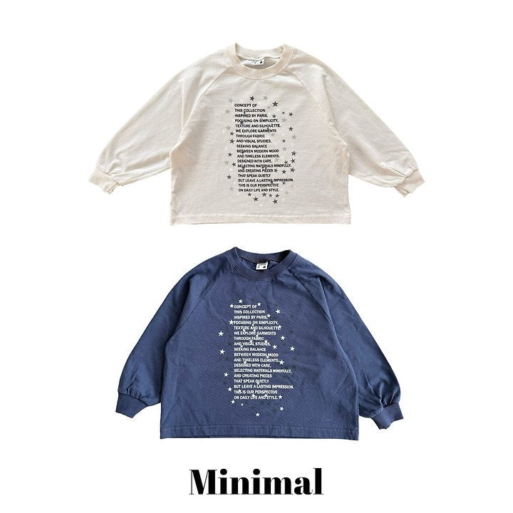 Star Lettering T-Shirt-minimal-19