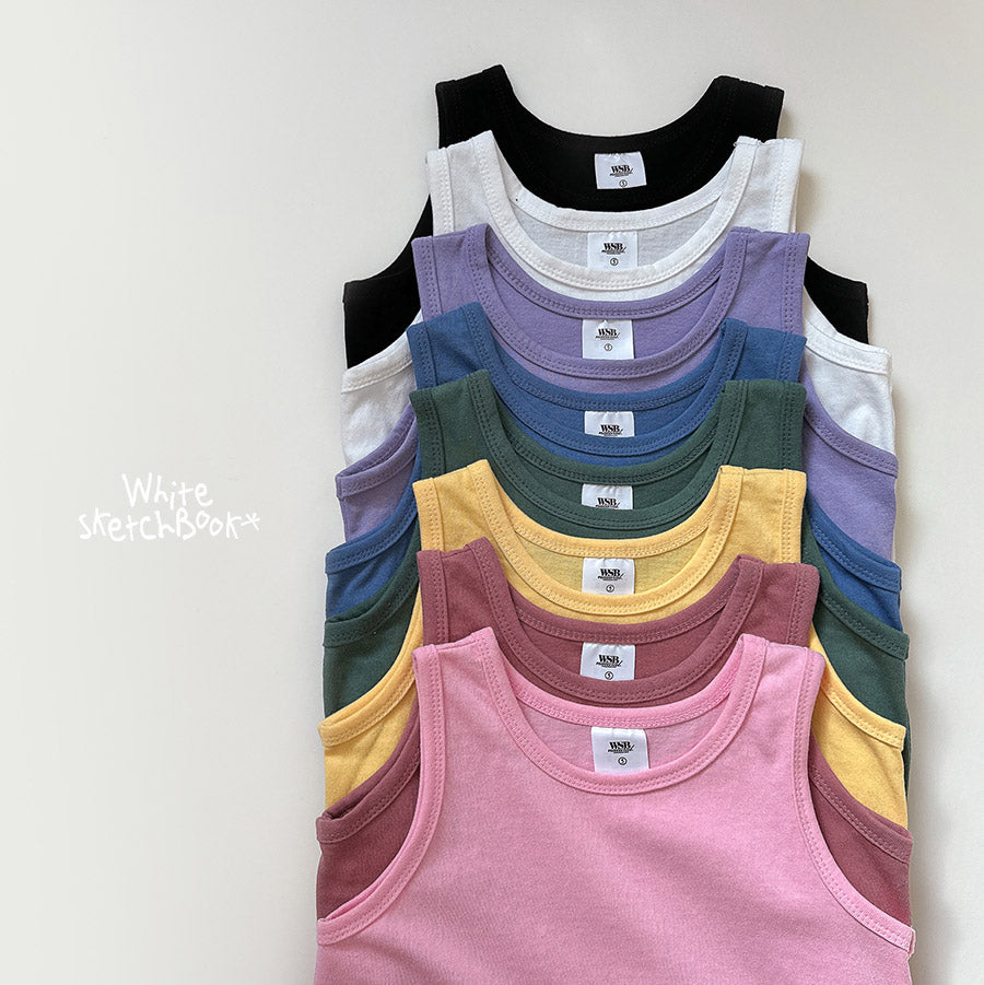 Liz Basic Sleeveless T-wsb-5