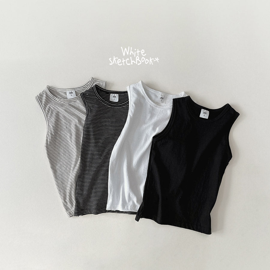 Layered Sleeveless T-wsb-2