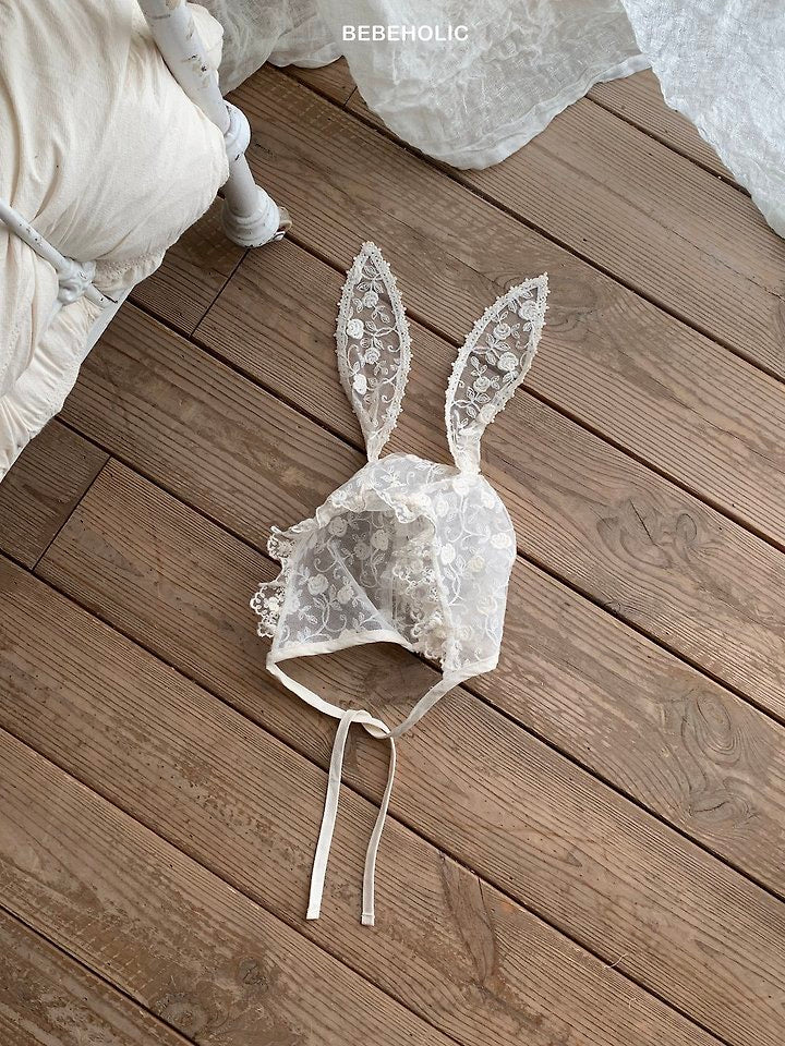 fairy lace bonnet / bebeholic -2