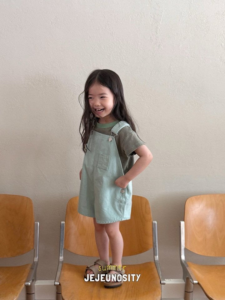 Cotton Berry Short Overalls - jejeunosity - 41