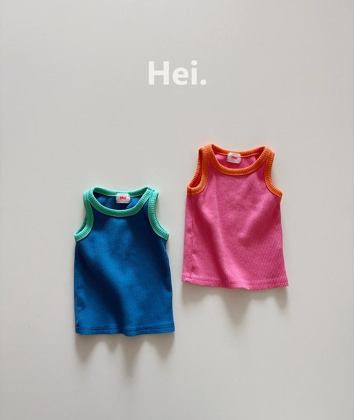 Matching Sleeveless Top-Hei-6