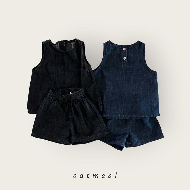 Daily Denim Set - oatmeal - 3