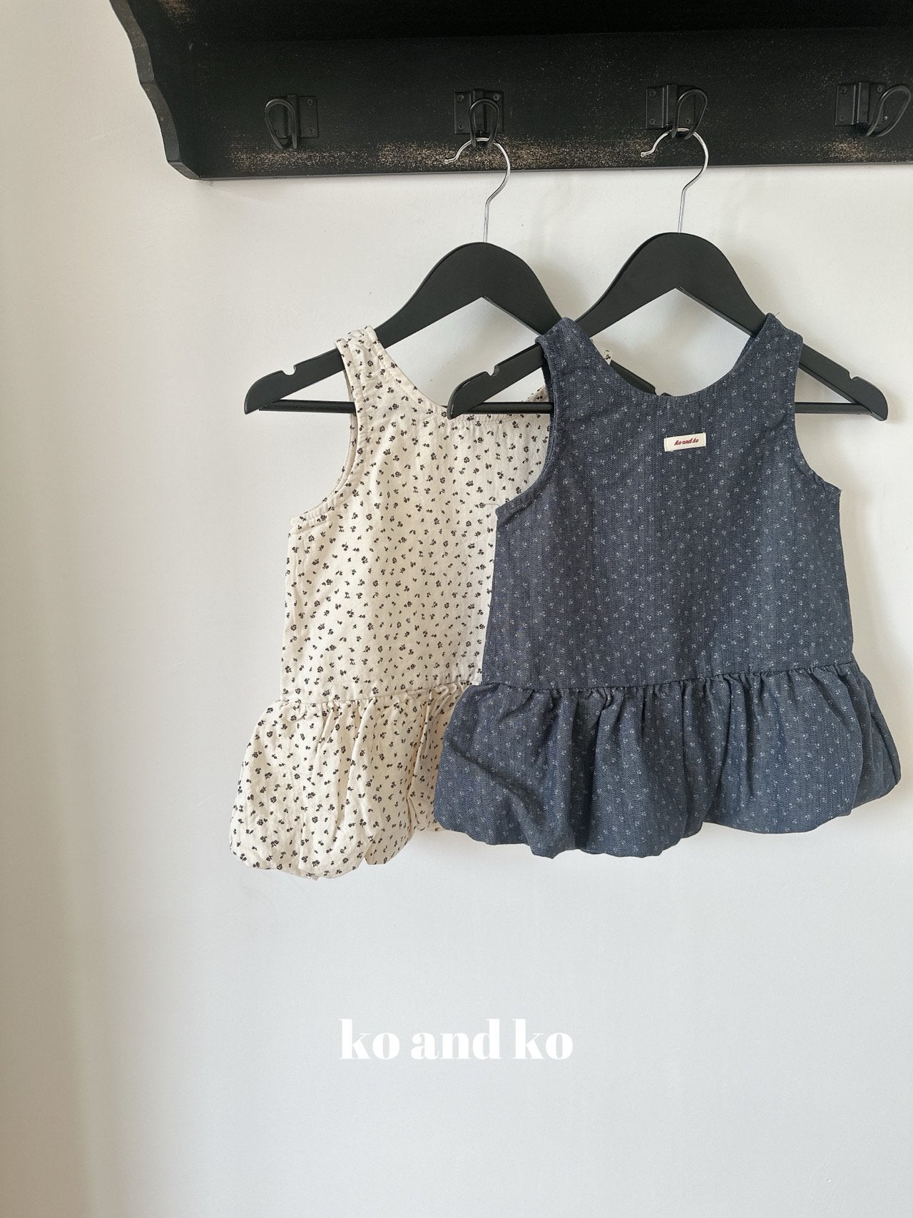Autumn Small Flower Dress-ko and ko-35