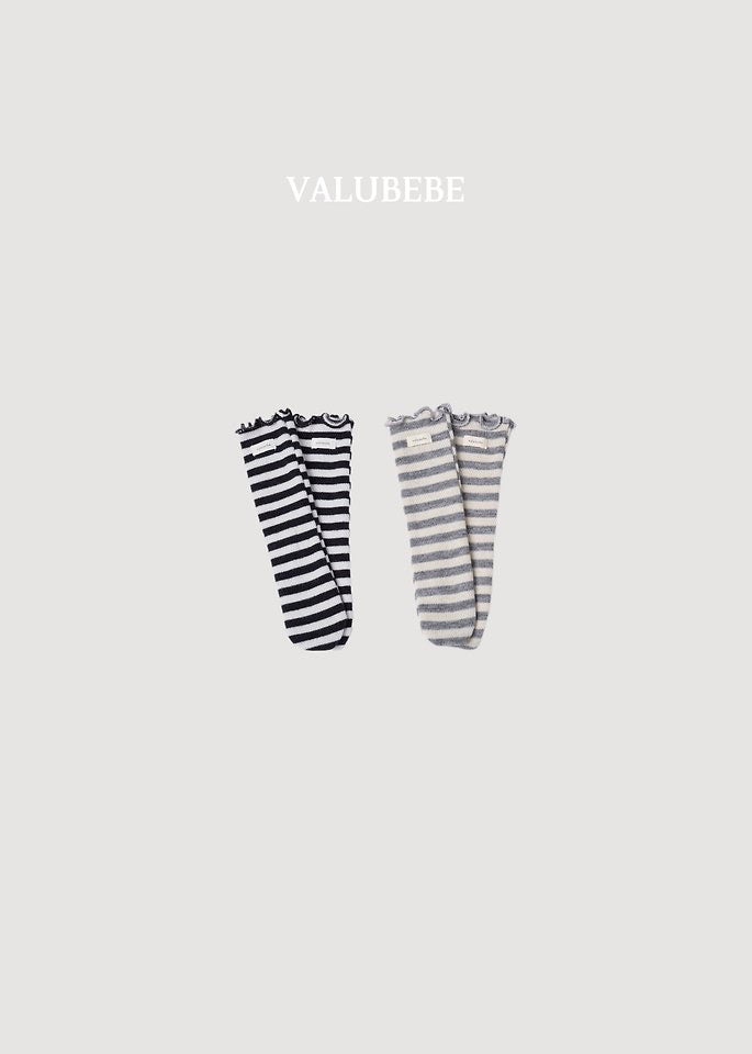 Striped Roll Neck Warmer - valubebe - 044