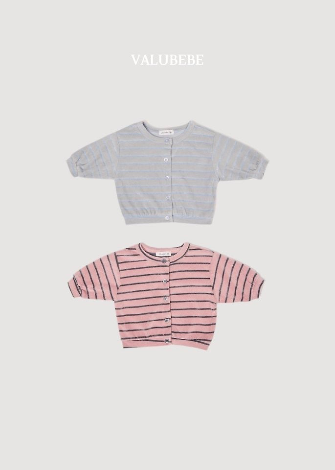 Velo Stripe Cardigan - valubebe - 092