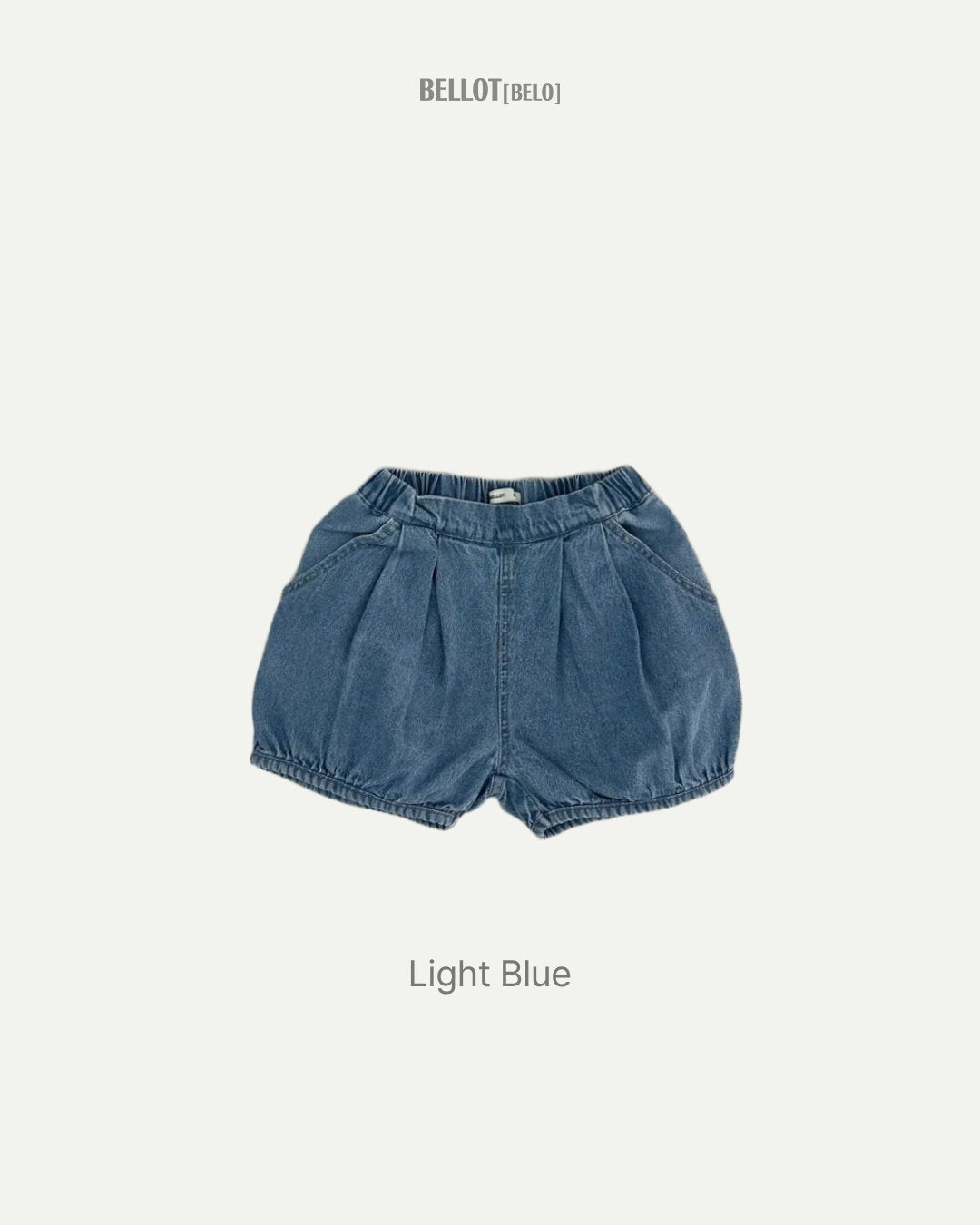 Pumpkin Denim Shorts-BELLOT-8