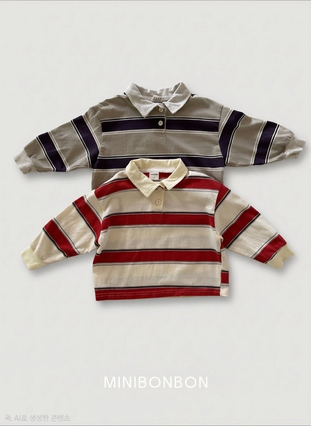Side-by-Side Collar T-Shirt-minibonbon-34