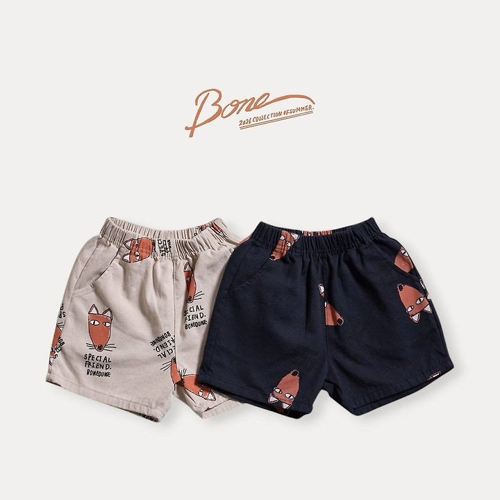 Fox All-over 4/5 Shorts / boneoune - 58
