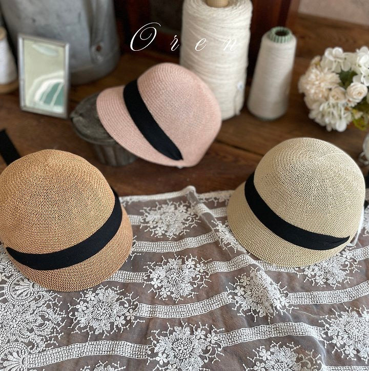 Bien ribbon ball cap - OREN / 3-5