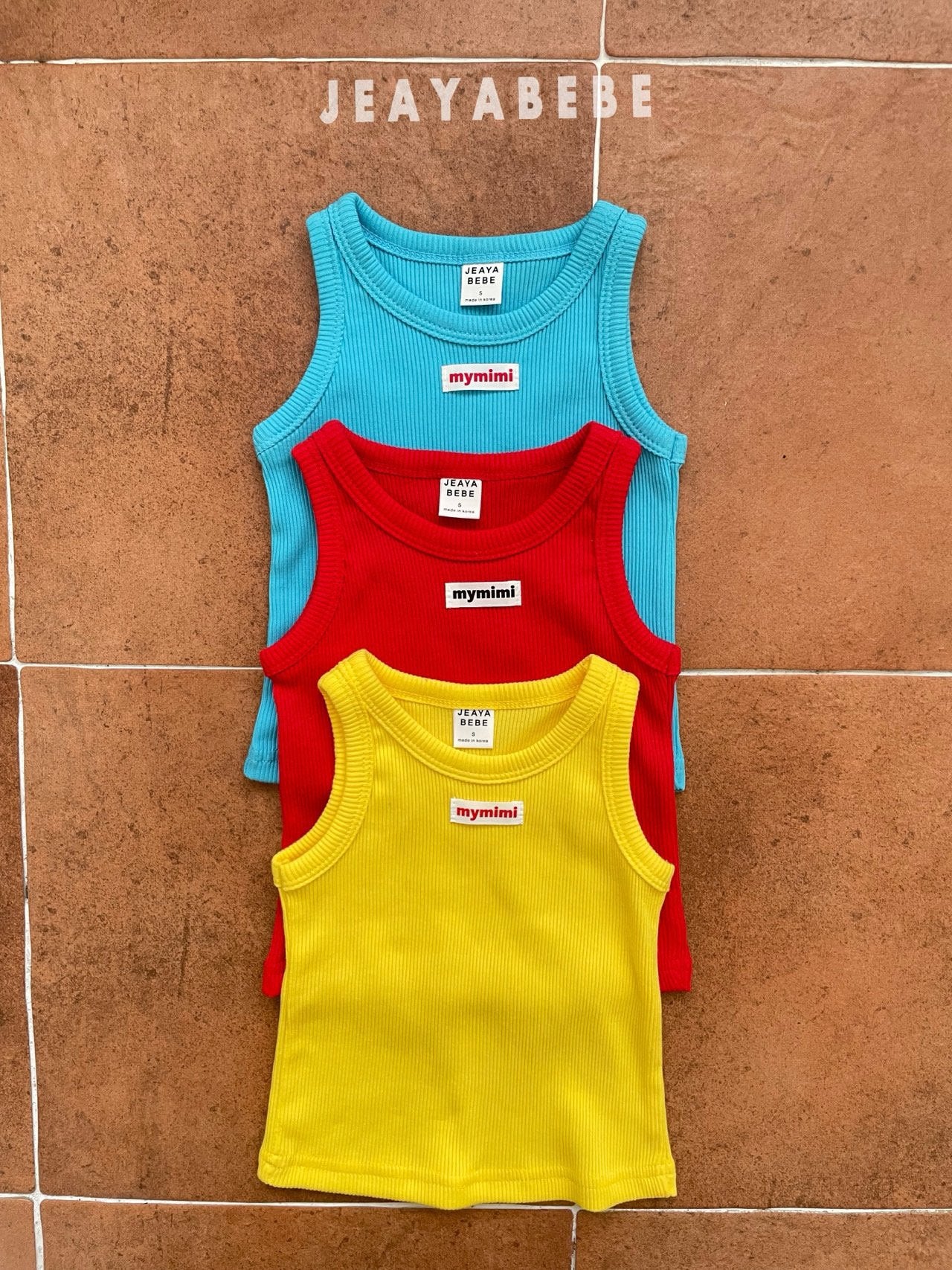 Vivid Mango Sleeveless Top-jeaya-2
