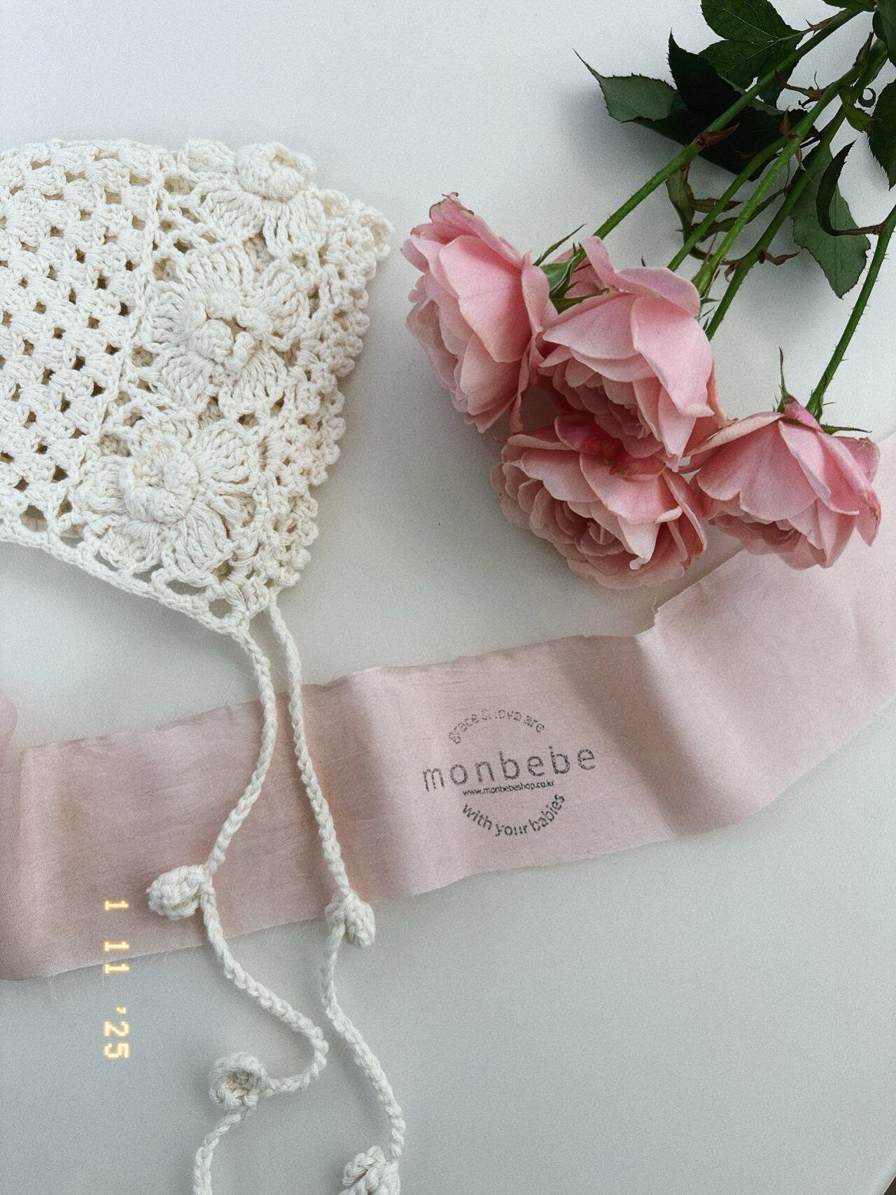 Mary Rose handmade bonnet / monbebe