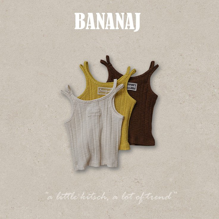 Double Strap Top-banana.j-31