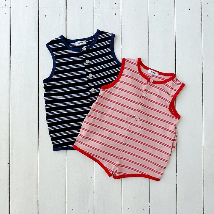 Kick Stripe Suit-ELLYMOLLY-2-7