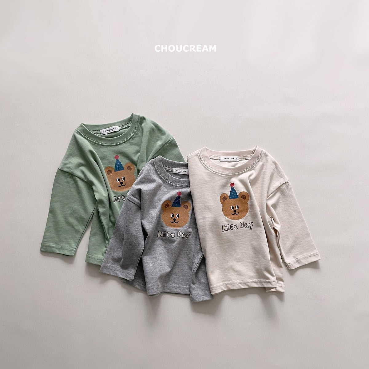 Bear Round T-Shirt-CHOUCREAM-40