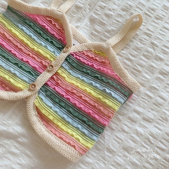 Rainbow Vest - petit & petit - 7