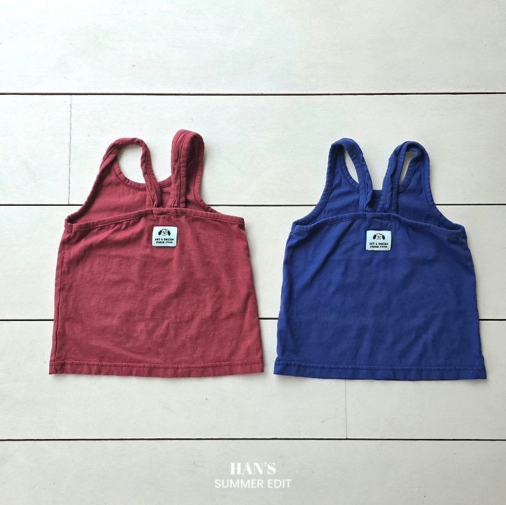 Back Point Sleeveless Top-HAN′S KIDS  - 35