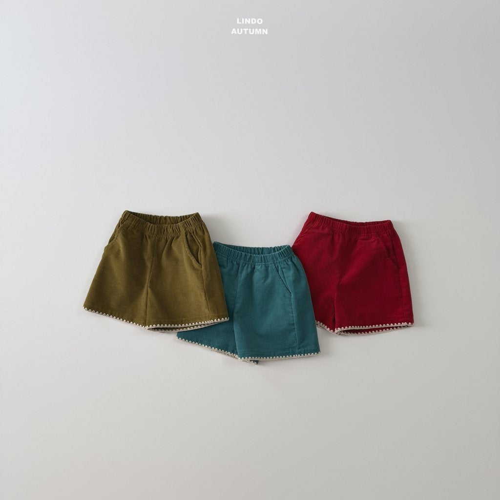 Corduroy Melo Shorts-LINDO-38