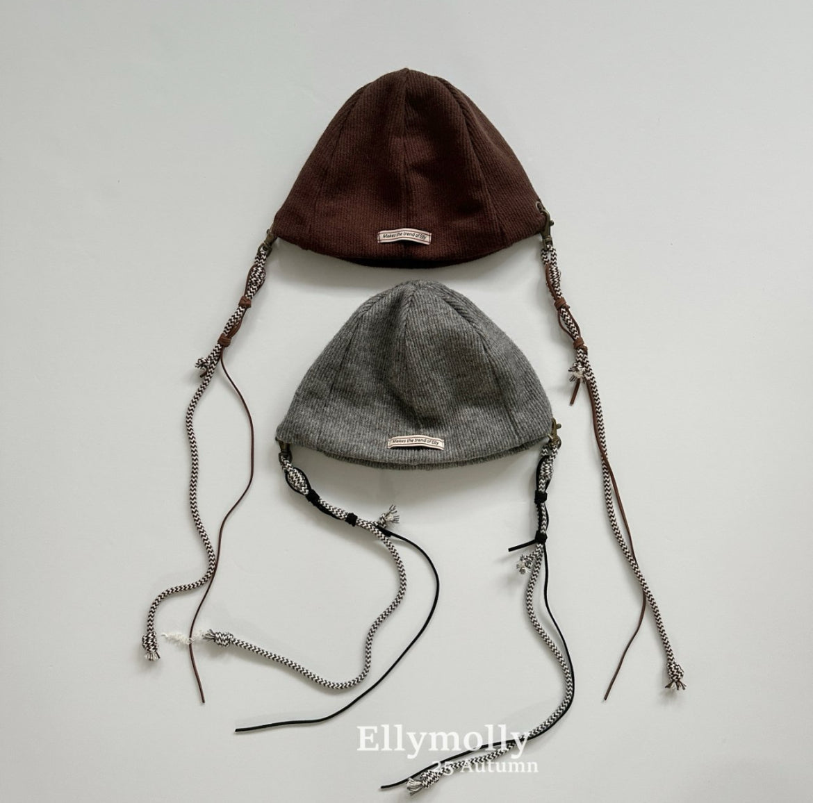melange string bonnet - ELLYMOLLY - 85