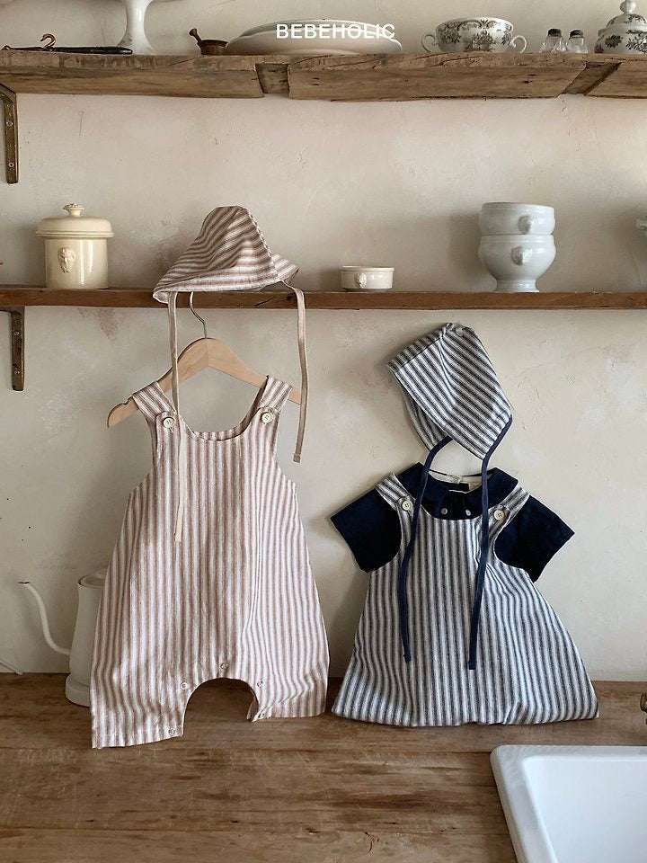 marine stripe suit set / bebeholic -51