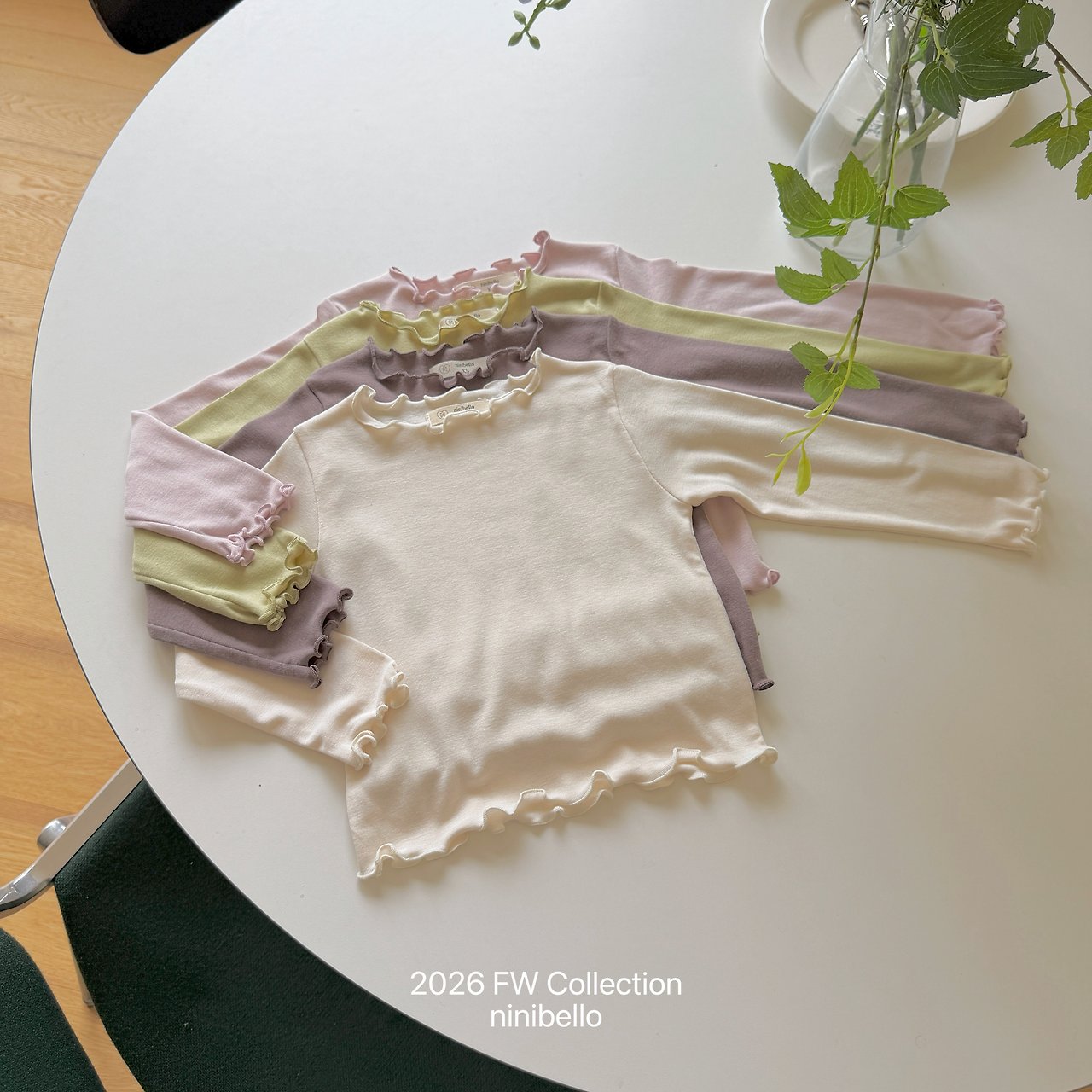 Soft Frill T-shirt-ninibello-3