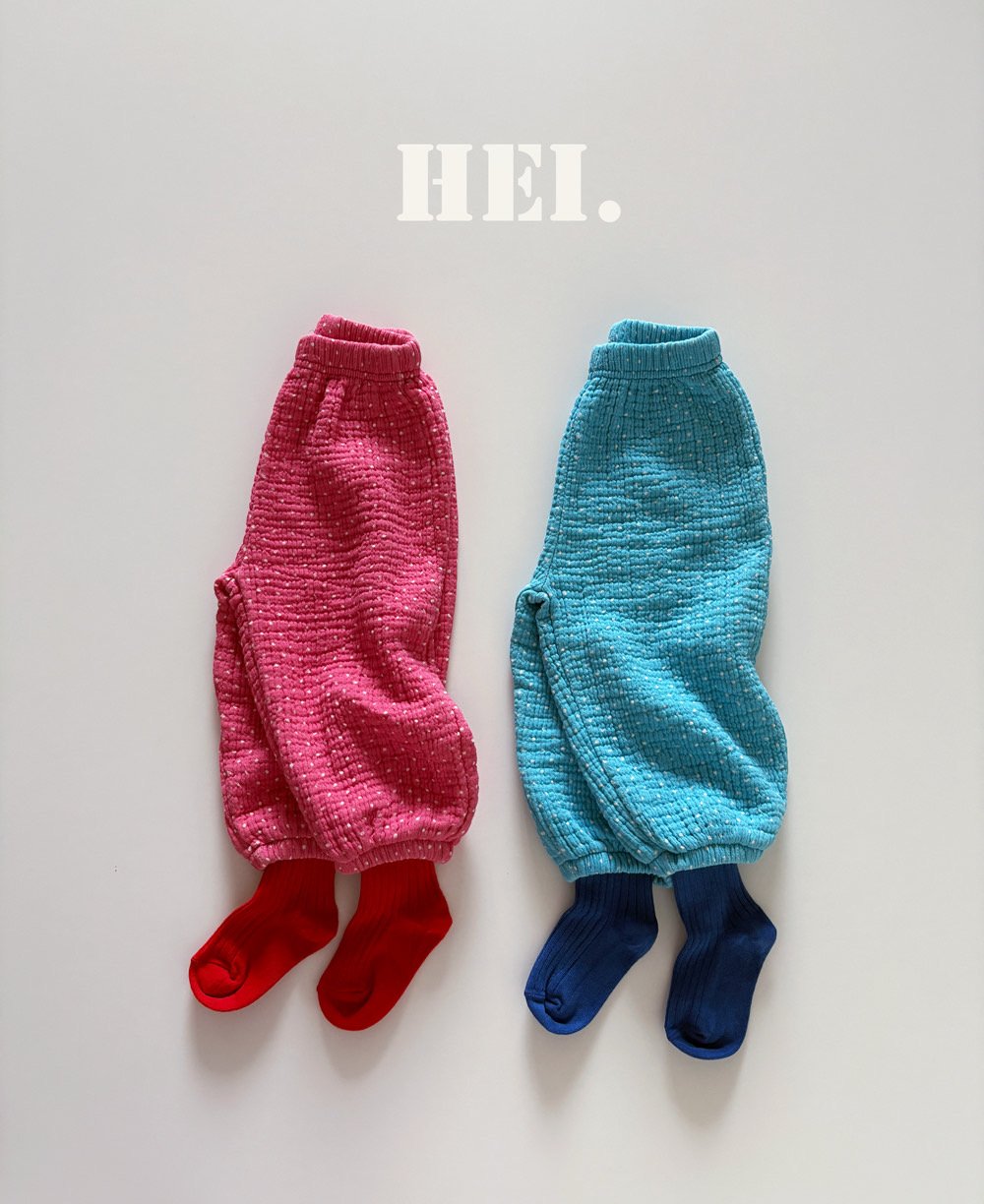 Dot Harem Pants-Hei-15