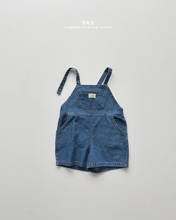 denim overall shorts-onu-40