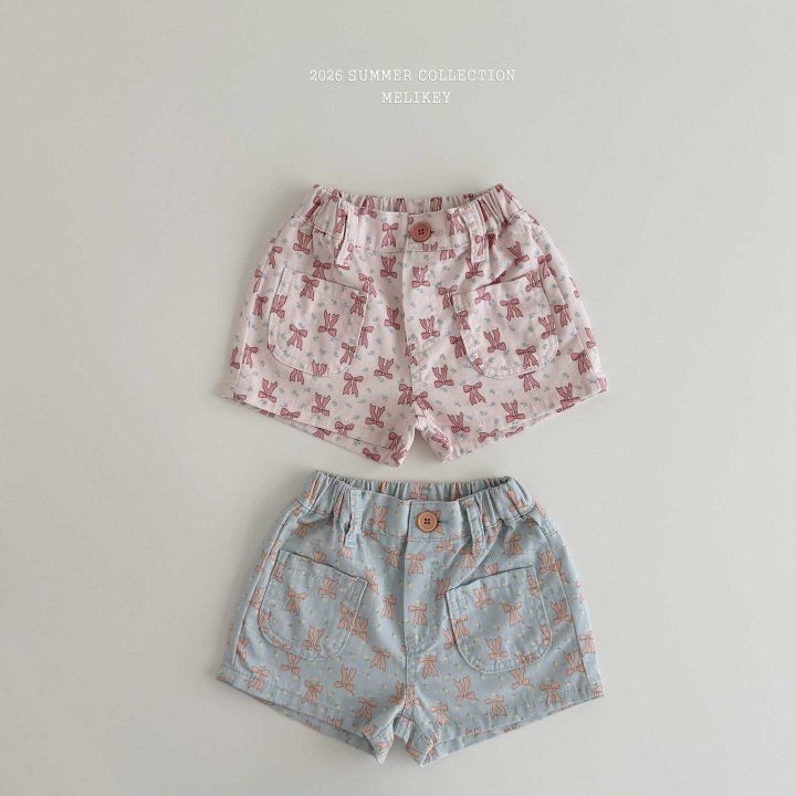 Color Ribbon Shorts-melikey-21