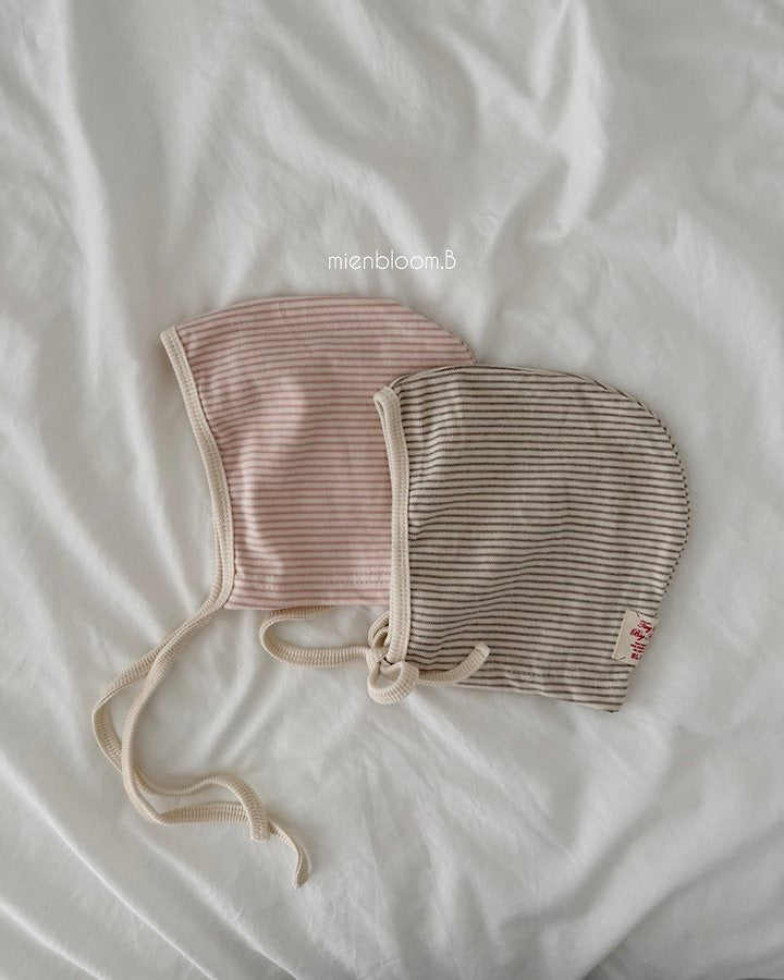 Natural Stripe Bonnet-mienbloom.B-6