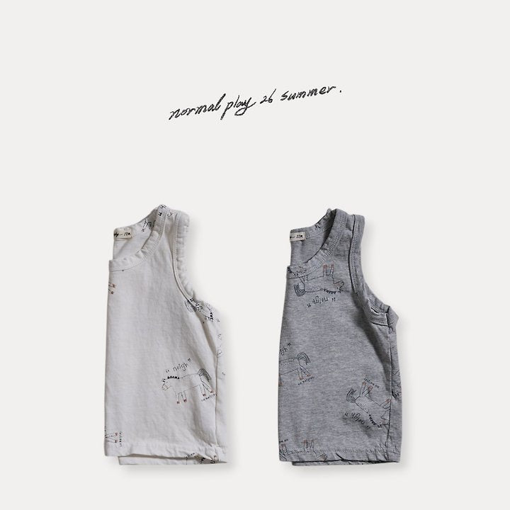 pony allover sleeveless T-normalplay-7