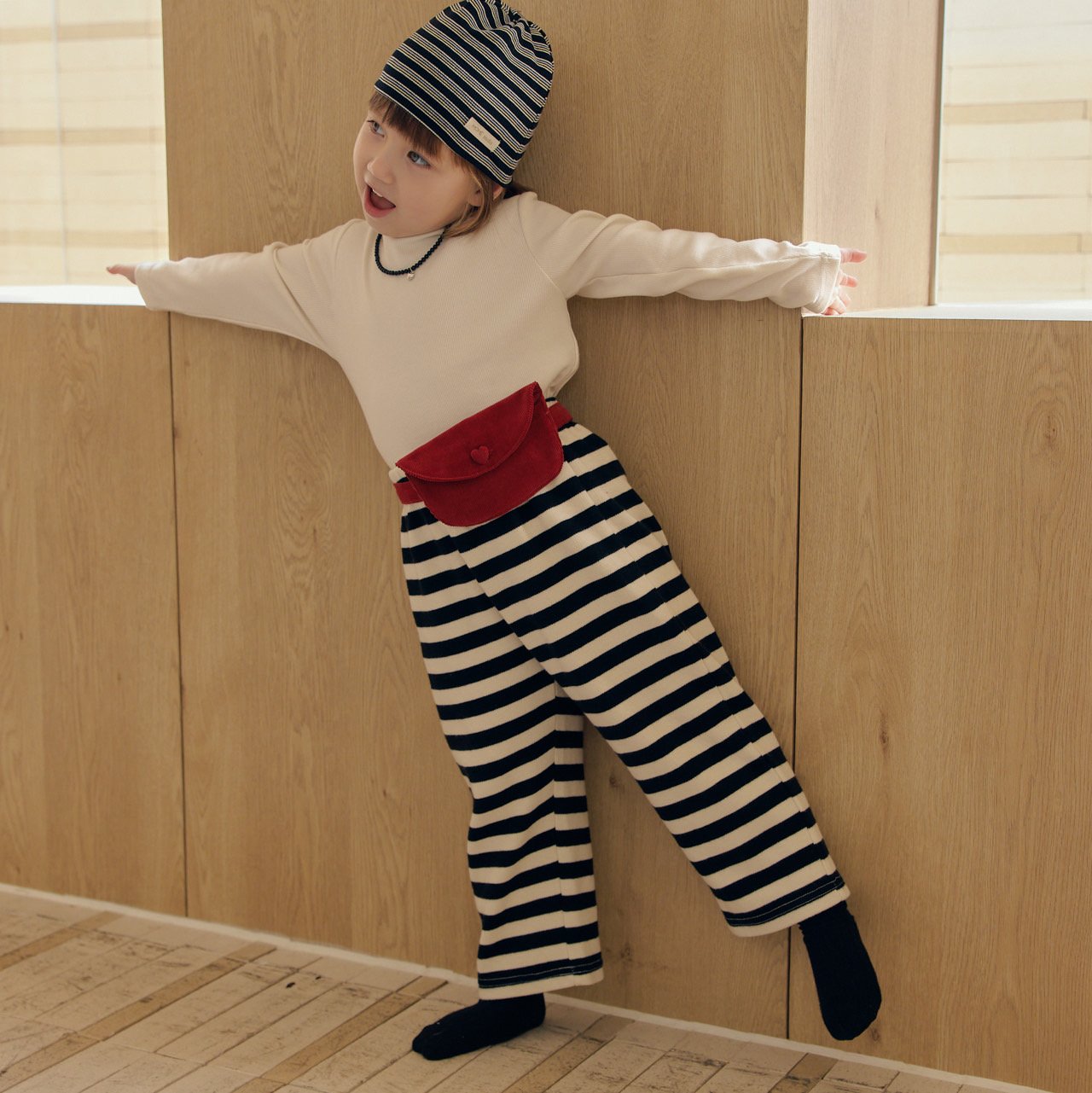 Candy Stripe Pants-MOME-20